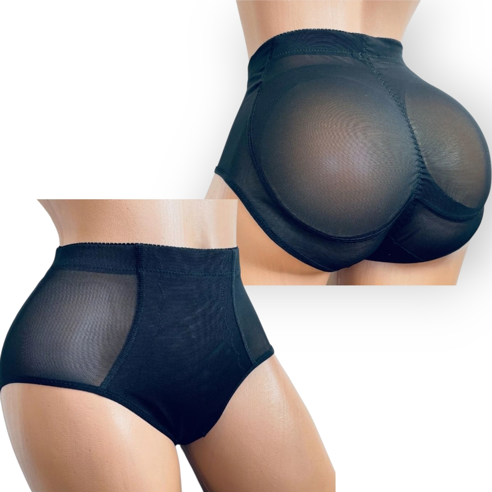 Fullness Butt Lifter Padded Enhancer Briefs Silicone Buttocks Padded Panty